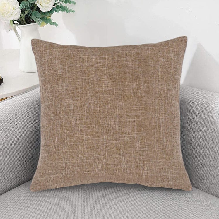 Yojack Linen Throw Pillow Covers (2-Pack)