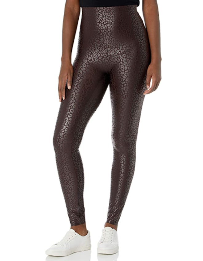 HUE Faux Leather Leggings