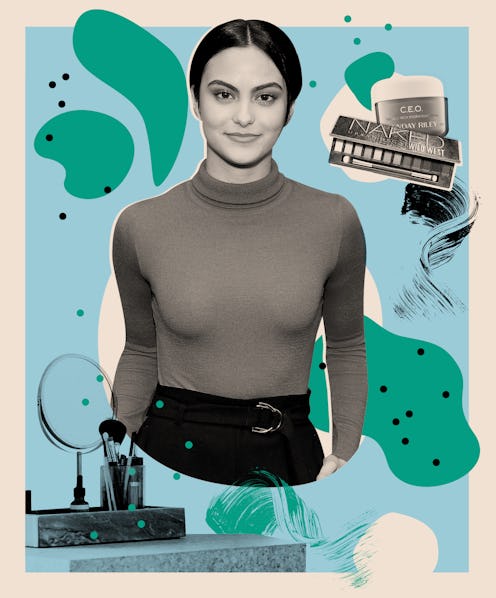 Camila Mendes reveals her go-to skin care and makeup products.