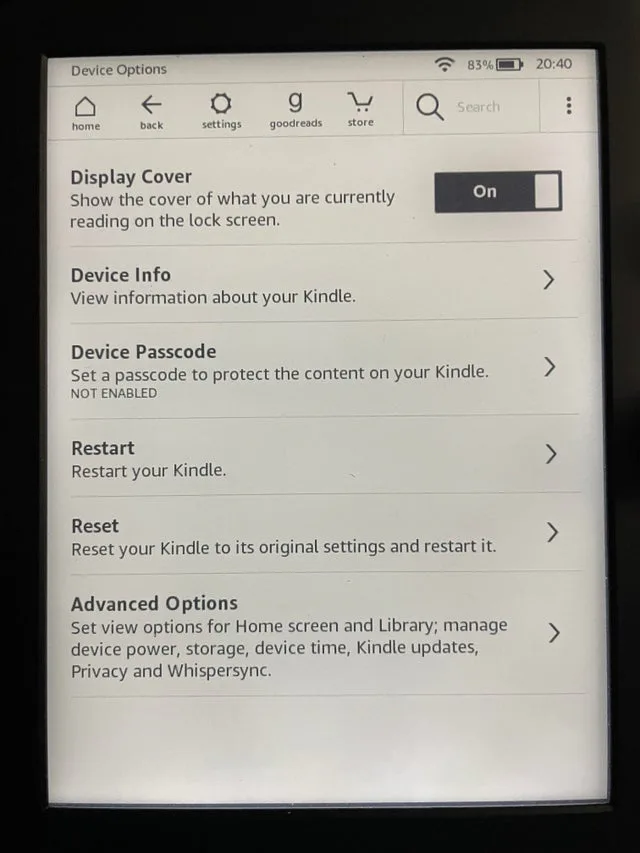 Kindle Lock Rotation Kindle finally adds book cover lock screen feature 13 years after launch