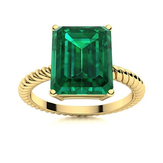 13 Emerald Engagement Rings For Every Budget