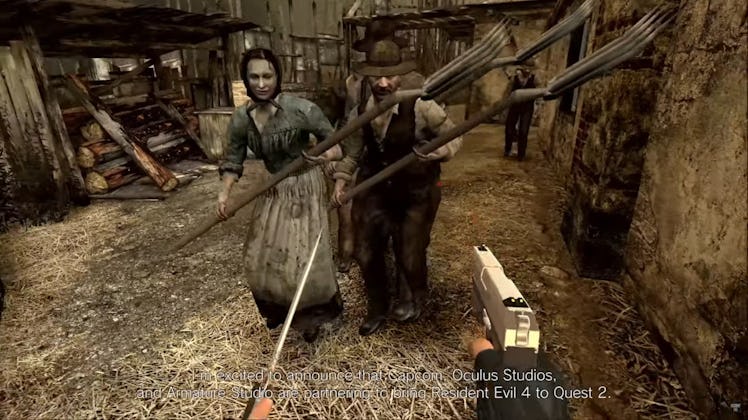 resident evil 4 vr