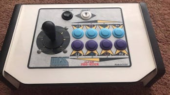 A MAS arcade joystick.