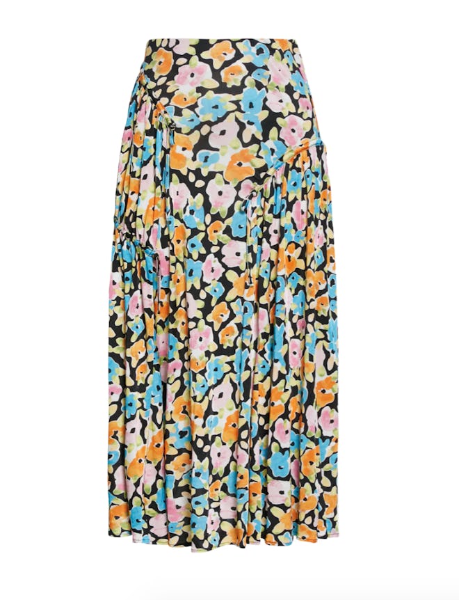 Paloma Floral Jersey Skirt
