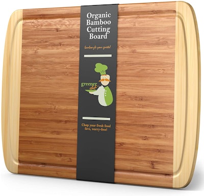 Greener Chef Bamboo Cutting Board - XL (18 x 12.5")