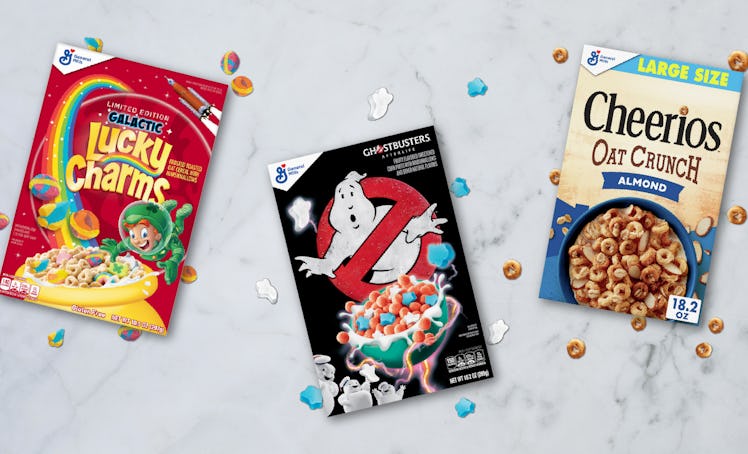 General Mills' 'Ghostbusters' cereal is a fruity bite with the cutest ghost shapes.