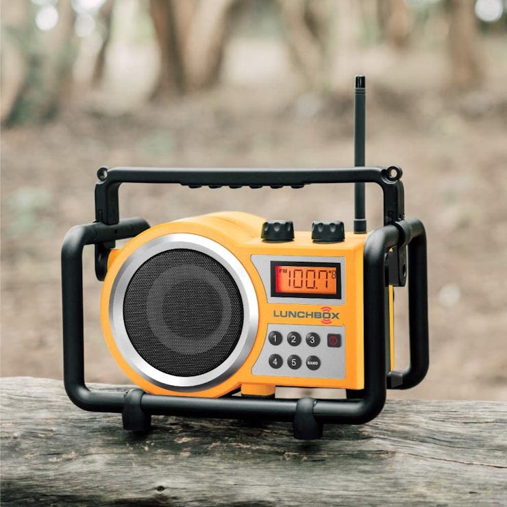 The Sangean LB-100 Ultra Rugged AM / FM Radio is on of the 3 best outdoor radios