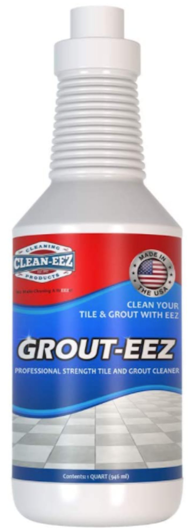 Clean-eez Grout-Eez Super Heavy-Duty Grout Cleaner, 32 Oz. 