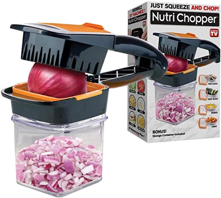 Nutrichopper Food Chopper With Fresh-keeping container 