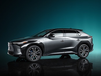 Toyota's bZ4X is an all-electric SUV the company plans to introduce by mid-2022.
