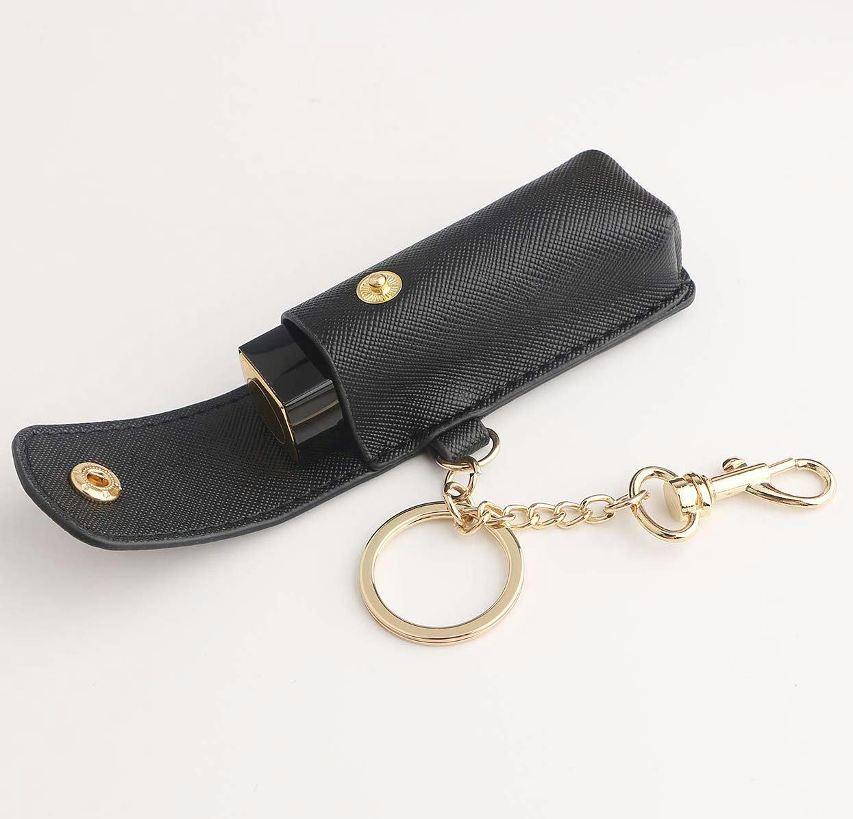 NatureAnn Lip Balm Keychain Holder (2-Pack)