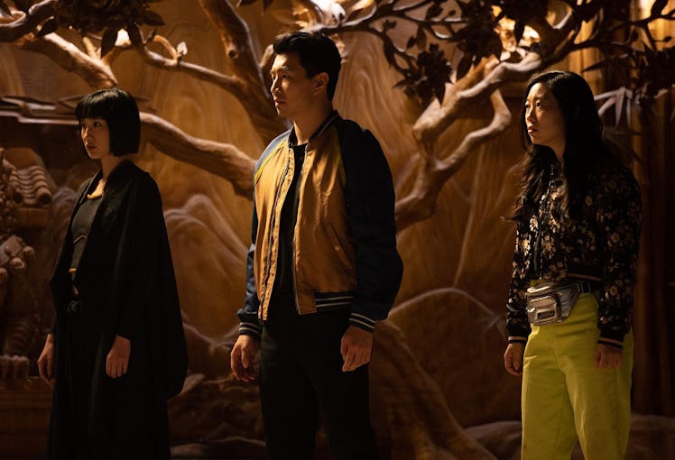 Simu Liu and Awkwafina in Shang-Chi