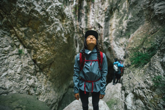 The North Face recycled gear