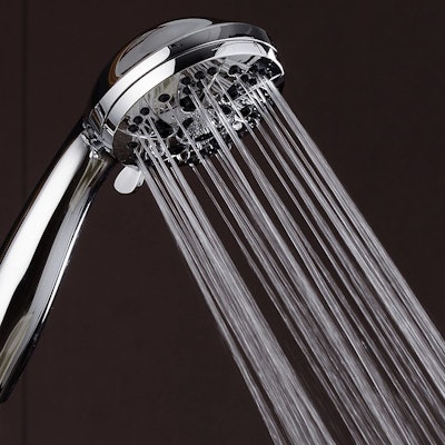 AquaDance 6-Setting High Pressure Handheld Shower with Hose (3.5")