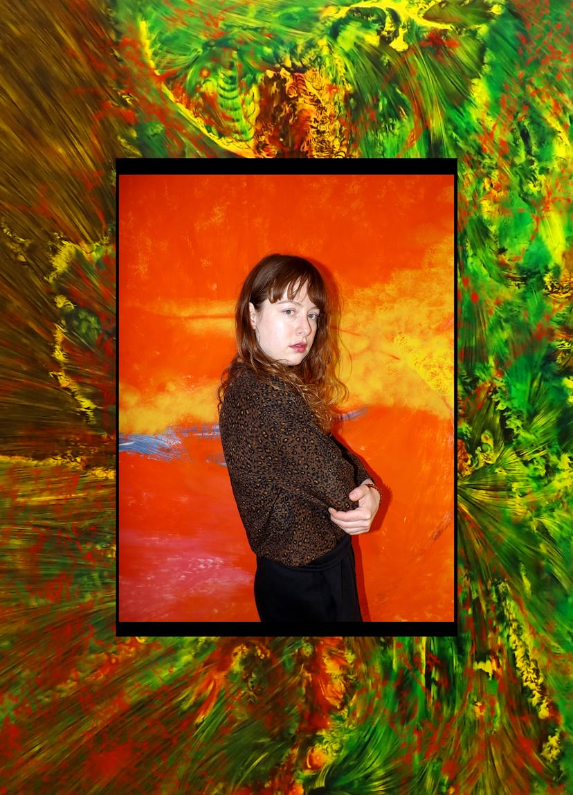 The artist Lucy Bull