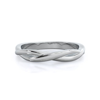 Twisting Solitaire Band