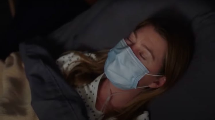 Meredith appears in the Grey's Anatomy season 17, episode 11 promo clip.