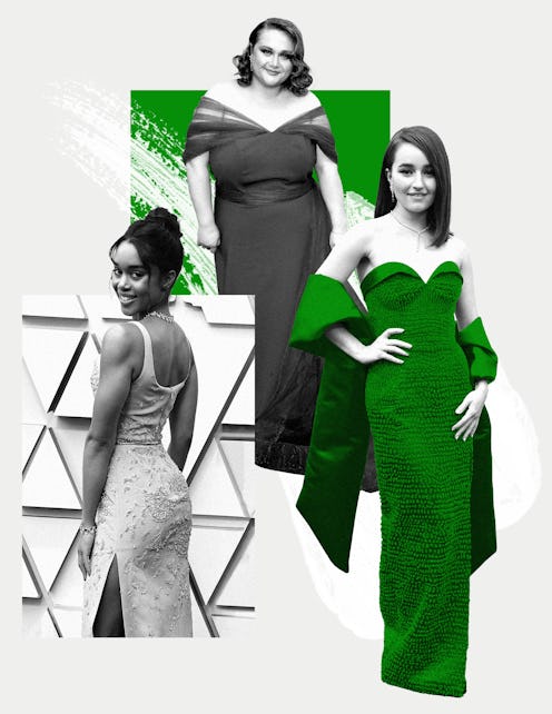 Celebrities wearing Red Carpet Green Dress for Oscars