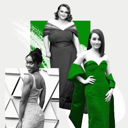 Celebrities wearing Red Carpet Green Dress for Oscars