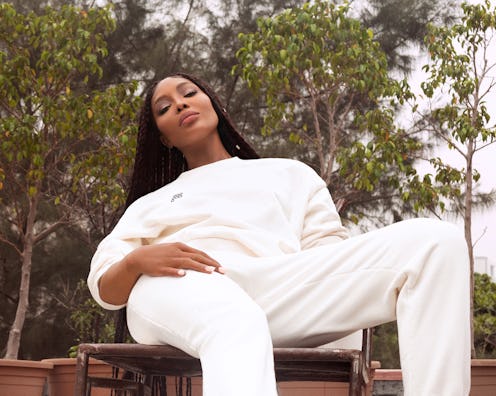 Naomi Campbell stars in PANGAIA's AIR-INK campaign.