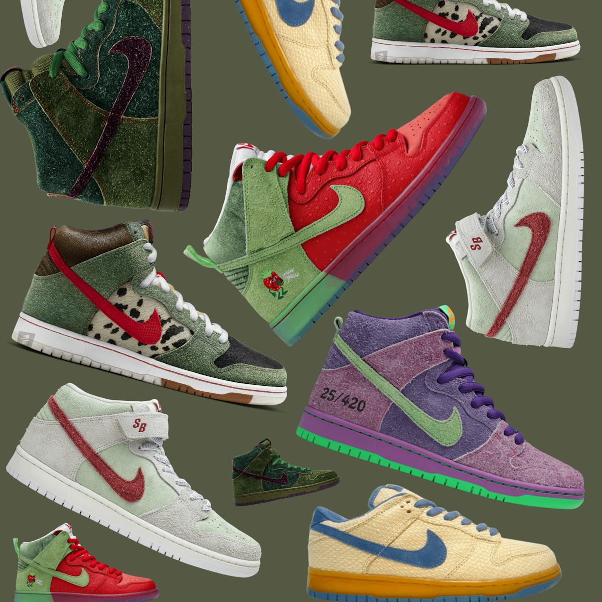 How Nike s 4 20 sneakers went from experiment to an iconic tradition