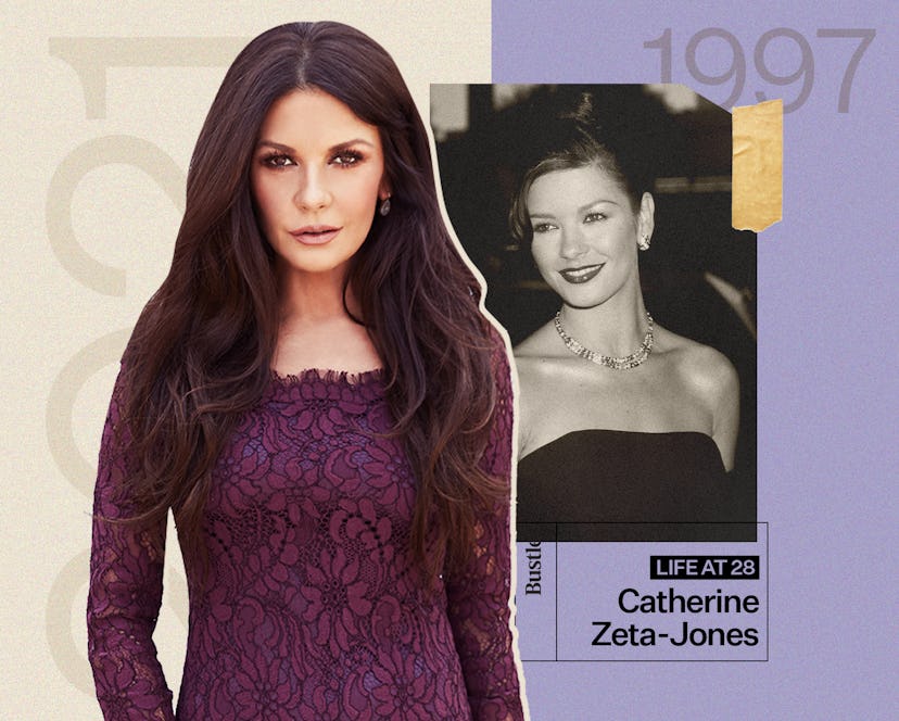 Catherine Zeta-Jones met her husband Michael Douglas at 28.
