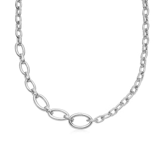 Missoma Large Graduated Oval Chain necklace