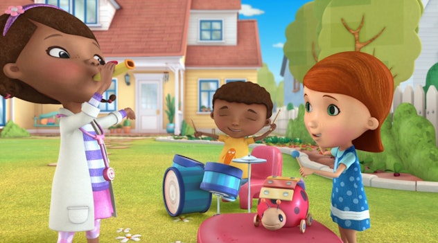 'Doc McStuffins' is about a little girl who serves as a doctor to her toys when they come to life.