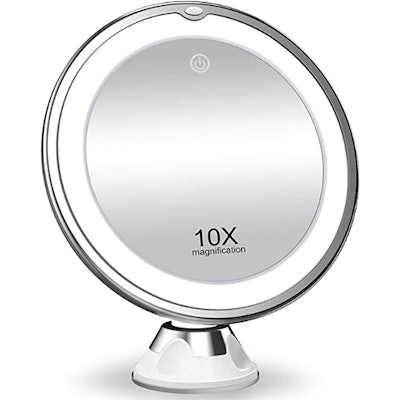 KOOLORBS 10X Magnifying Mirror with Lights 