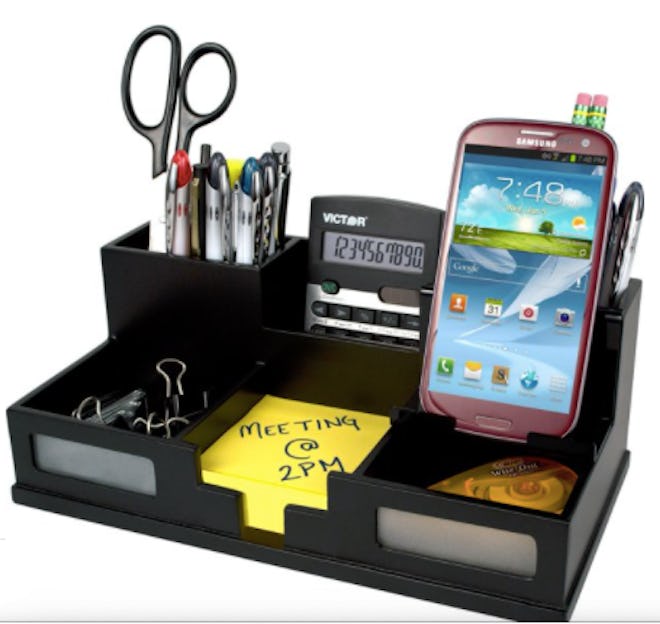 Desk Organizer with Smart Phone Holder
