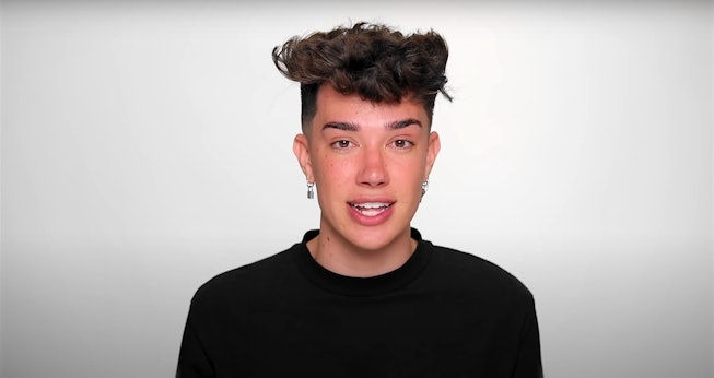 James Charles appears in a YouTube video addressing allegations of sexual misconduct