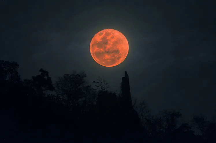 What Does A Red Moon Mean? The Significance Of A Blood Moon In Astrology