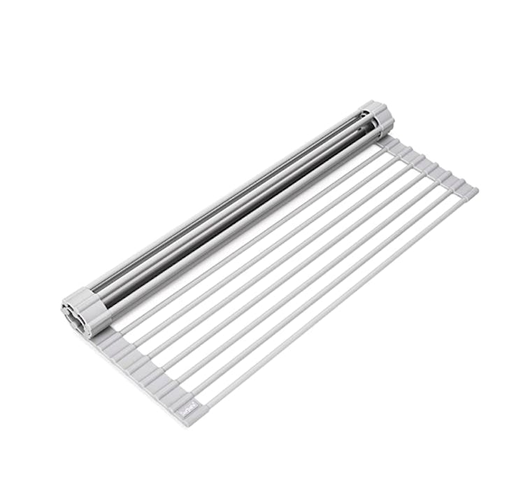 Surpahs Over The Sink Multipurpose Roll-Up Dish Drying Rack