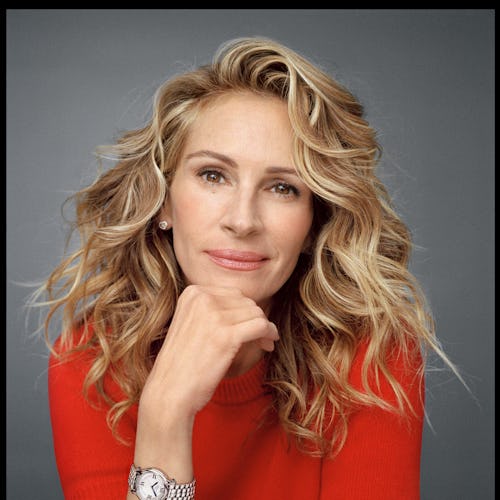Actor Julia Roberts fronts Chopard's Happy Diamonds campaign, becoming an ambassador for the Swiss l...