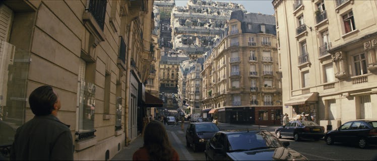 'Inception' folding Paris scene