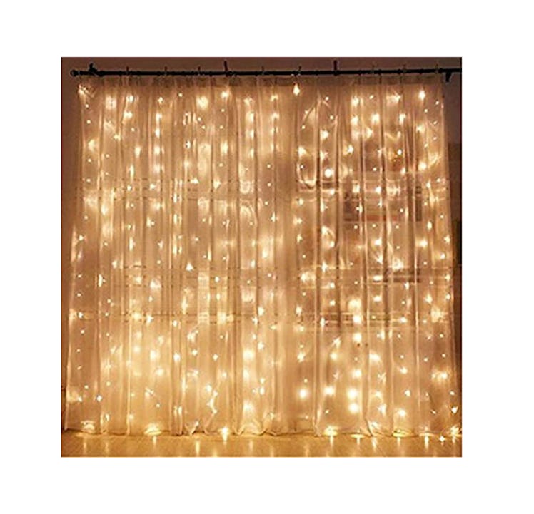 Twinkle Star LED Window Curtain String Light