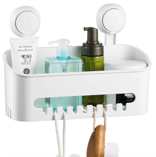 Vacuum Suction Cup Removable Shower Shelf 