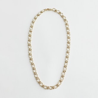 & Other Stories Ball Stud Chain necklace