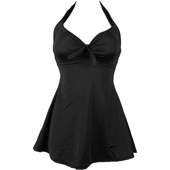 COCOSHIP Retro One-Piece Swimdress