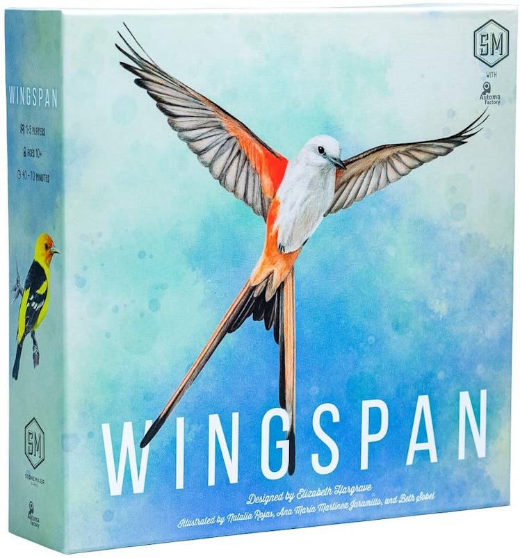 Board game design for Wingspan
