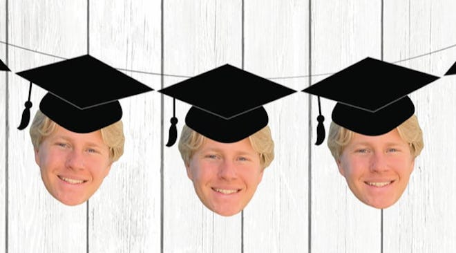 BurlapandTwineCo Personalized Graduation Banner