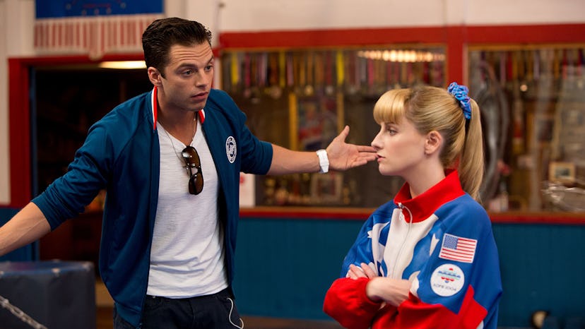 Sebastian Stan stars alongside Melissa Rauch in 'The Bronze.' Photo via Sony