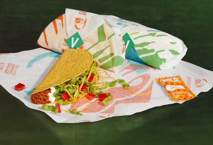 Taco Bell is testing a plant-based meat "Cravetarian" Taco and here's the scoop.
