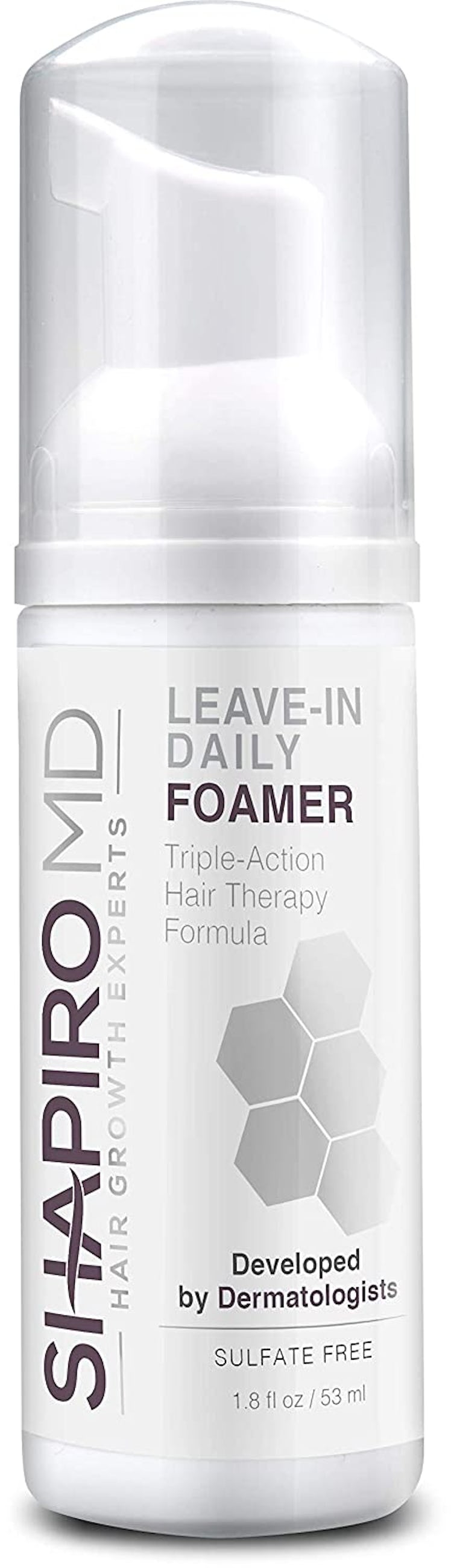 Shapiro MD Hair Growth Experts Leave-In Daily Foamer, 1.8 Fl. Oz. 