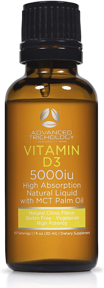 Advanced Trichology Vegetarian Liquid Vitamin D3, 1 Fl. Oz.
