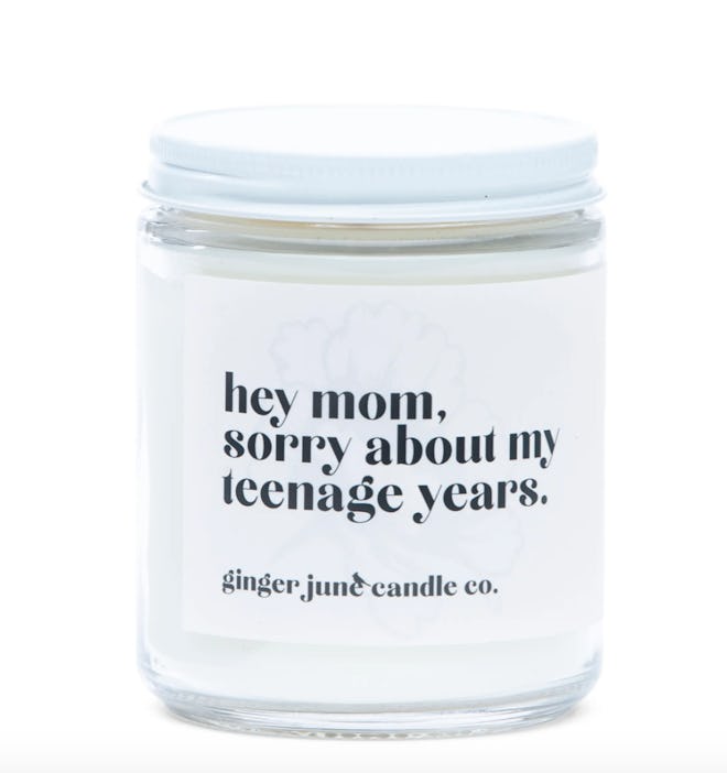 'Hey Mom, Sorry' Large Jar Candle