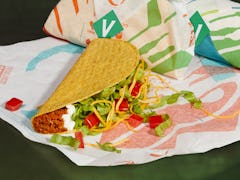 Taco Bell is testing a Cravetarian Taco with plant-based meat, and here's the scoop.