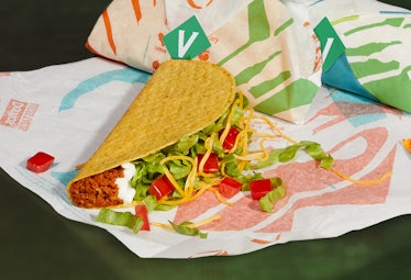 Taco Bell is testing a Cravetarian Taco with plant-based meat, and here's the scoop.