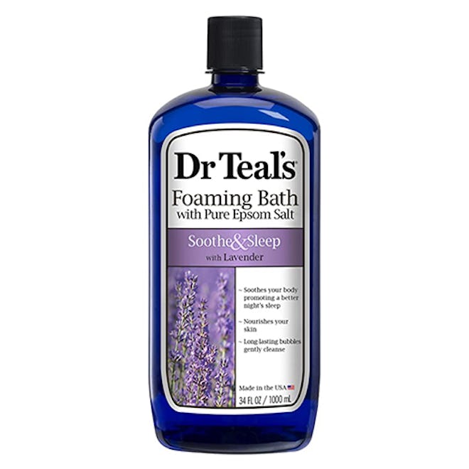 Dr Teal's Foaming Bath With Pure Epsom Salt- Soothe & Sleep With Lavender (34-Oz)