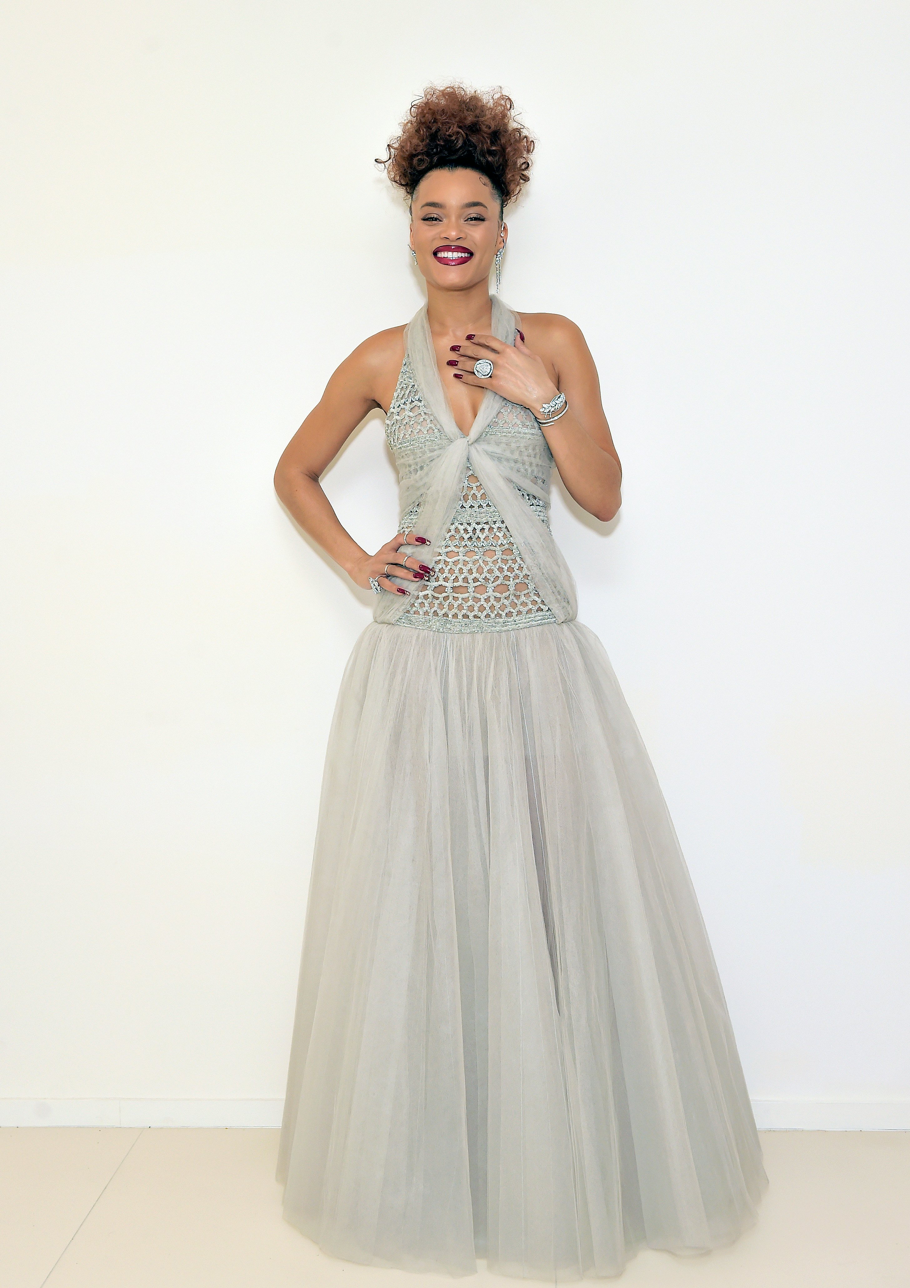 Great Outfits in Fashion History: Andra Day in Custom Vera Wang at